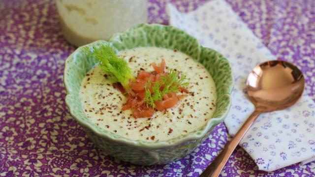 Crema de pepino y menta, receta sana y refrescante en menos de 3 minutos
