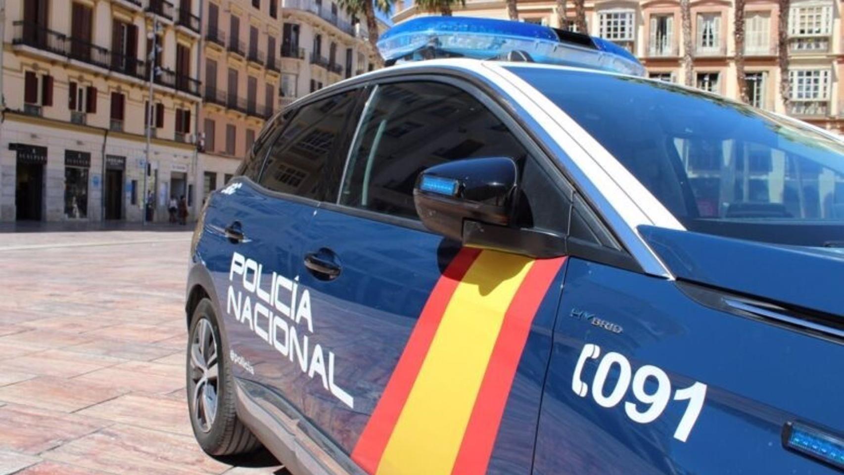 Imagen de un coche de policía.
