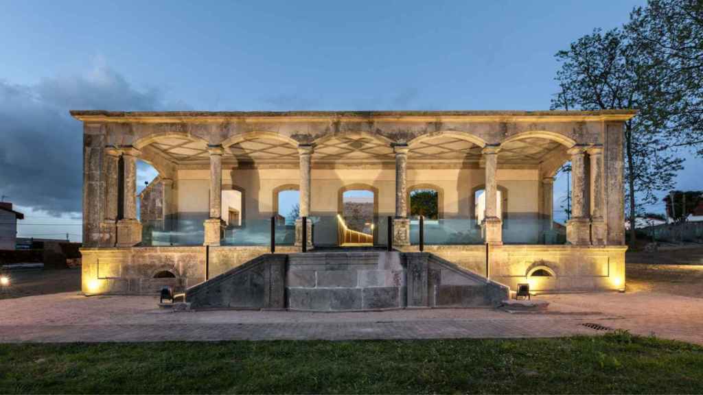 Vista exterior de Villa Solita recuperada.