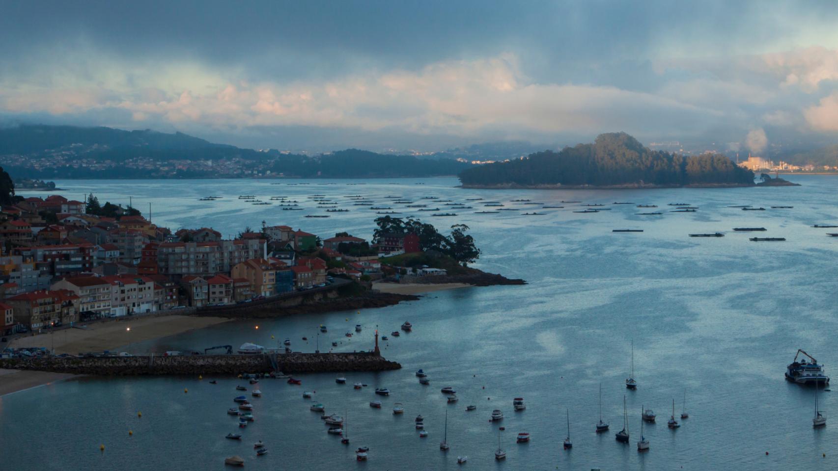 Ría de Pontevedra.