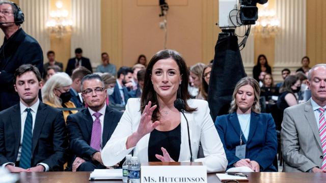 Cassidy Hutchinson, asesora del exjefe de Gabinete de la Casa Blanca Mark Meadows.