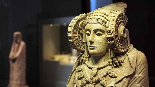 La Dama de Elche, en el Museo Arqueológico Nacional, en imagen de archivo.