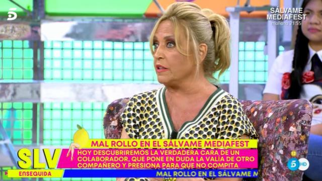 Lydia Lozano, contra Rocío Carrasco en 'Sálvame'.