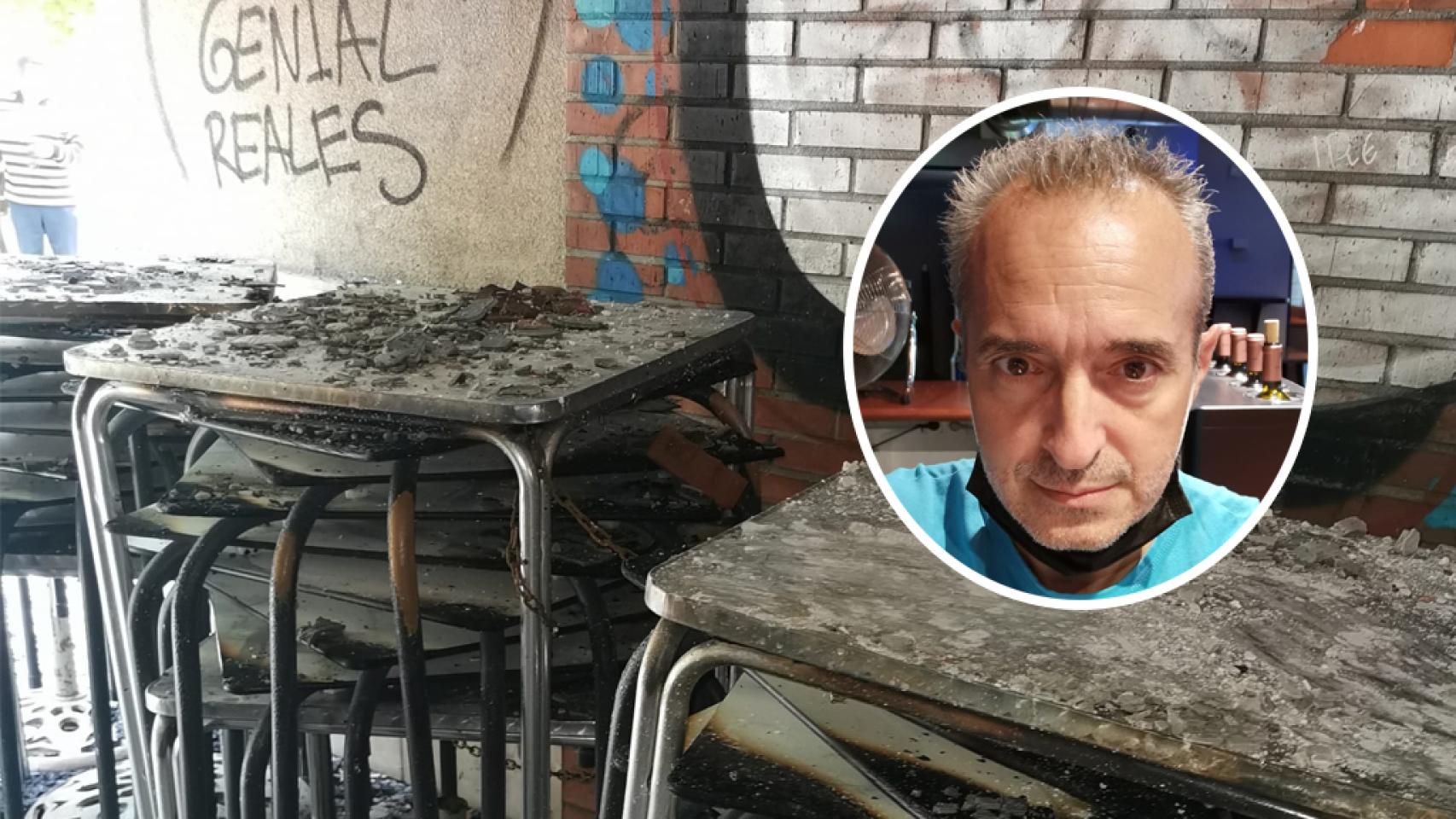 José Luis Vázquez, dueño del Bar Bambú, en Valladolid