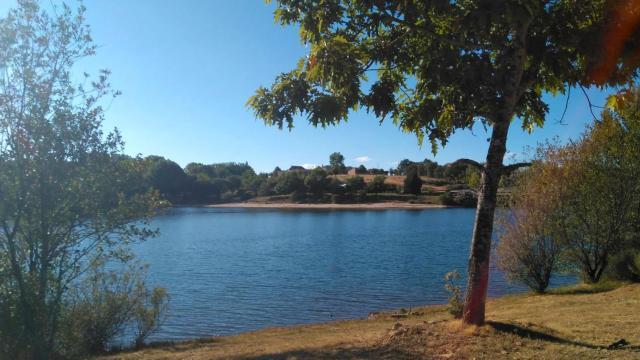 Playa de Cional en en la Sierra de la Culebra, en su estado actual