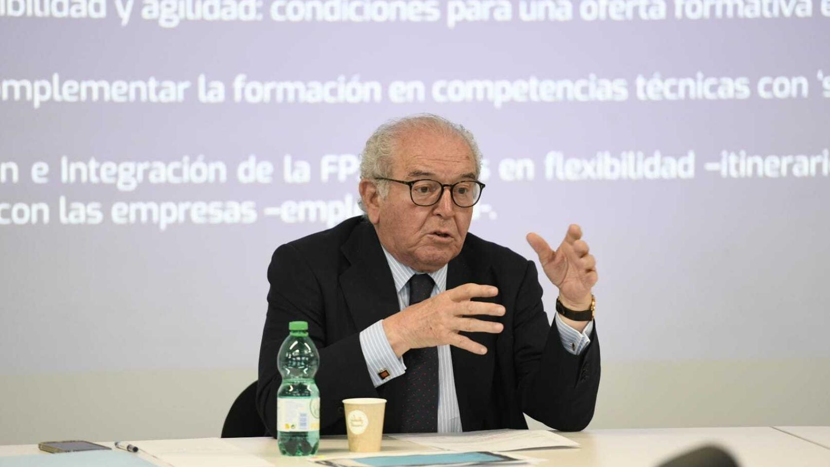 Eduardo Serra, presidente de DigitalES, en una rueda de prensa