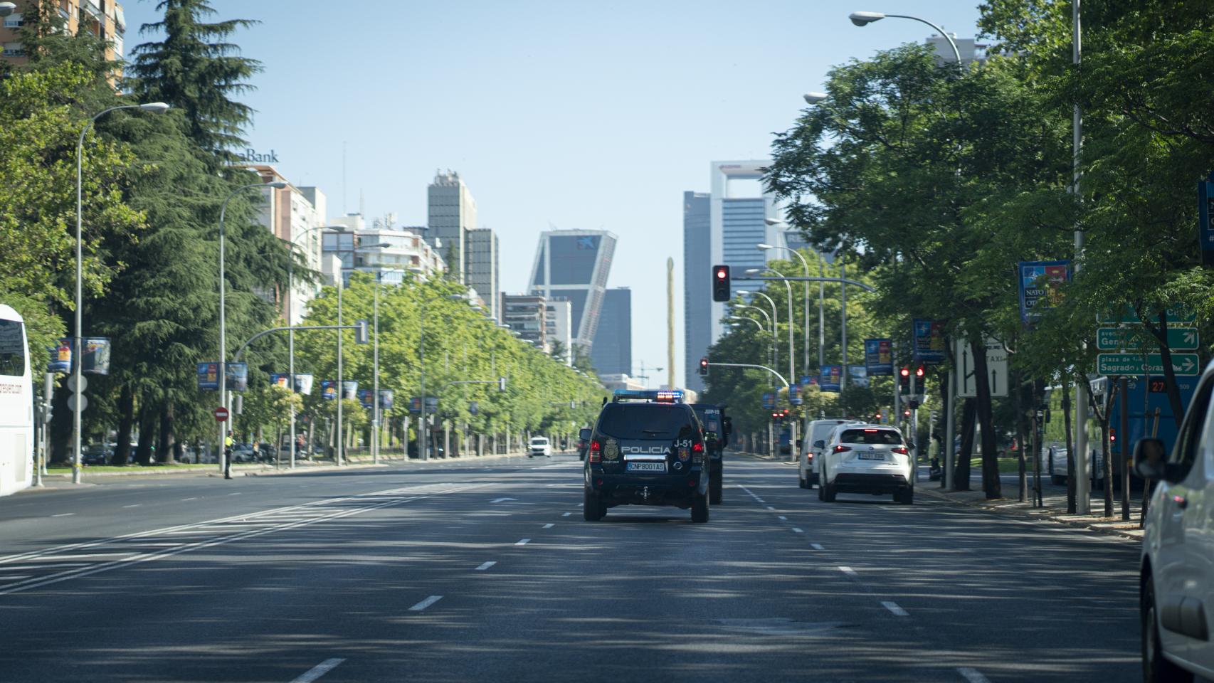 Madrid acata las normas por la cumbre de la OTAN: tráfico tranquilo y restricciones puntuales