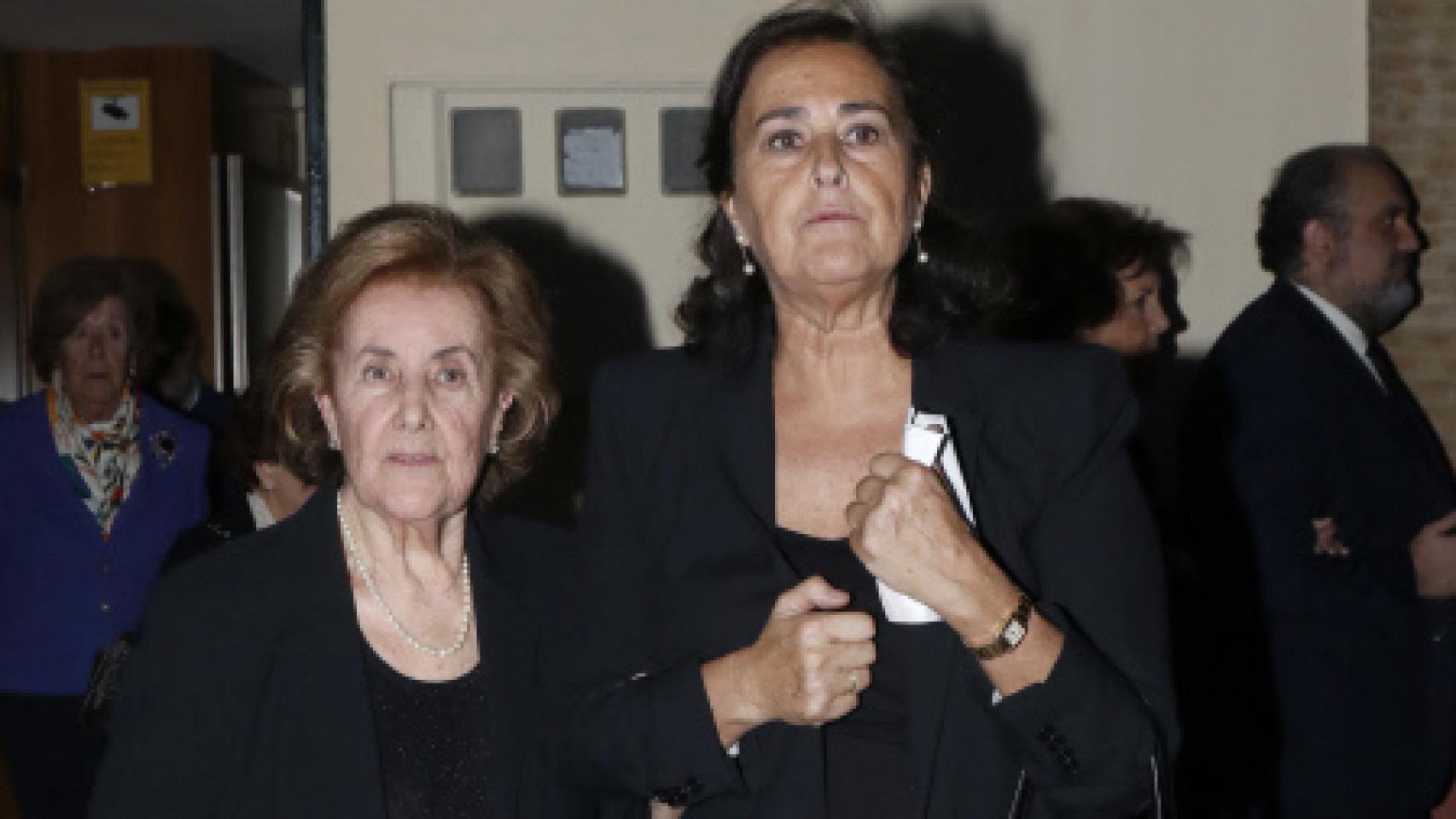 La última imagen de Carmen junto a su madre, hace seis años.