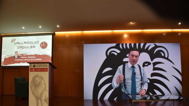 Pedro J en durante su presentación del I Foro Valladolid Impulsa.