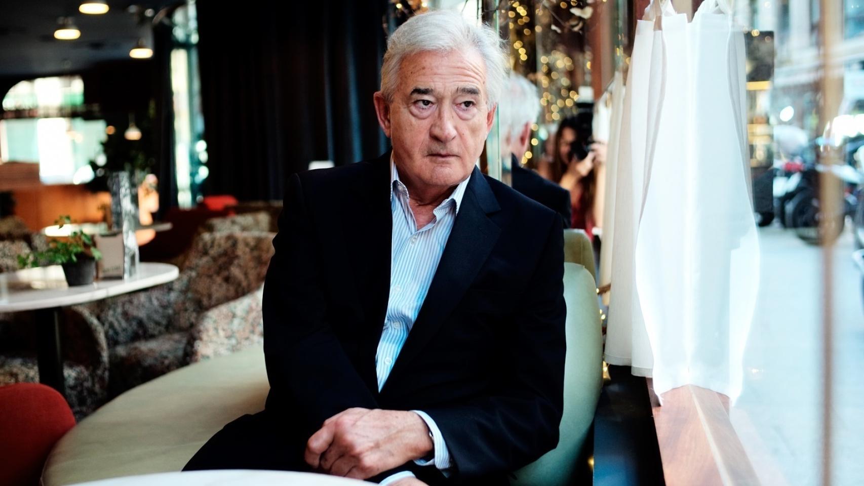 El historiador Antony Beevor, en Madrid, durante una visita en 2018. Foto: EuropaPress