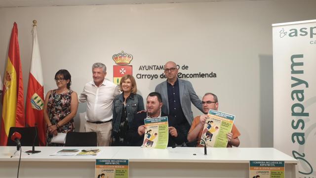 Presentación la I Carrera Inclusiva y accesible por la Lesión Medular en Arroyo de la Encomienda