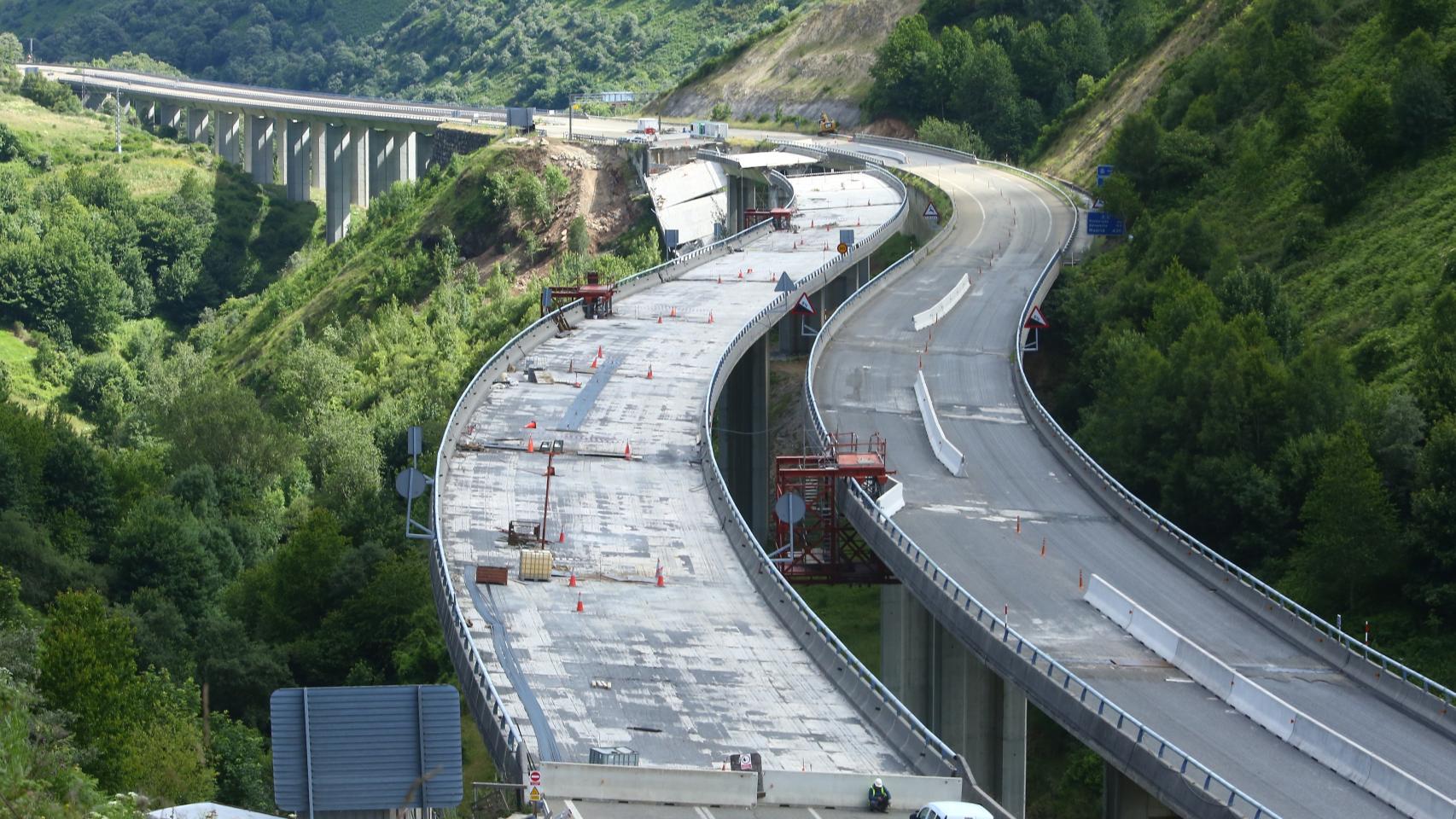 Imagen de archivo del viaducto del Castro.