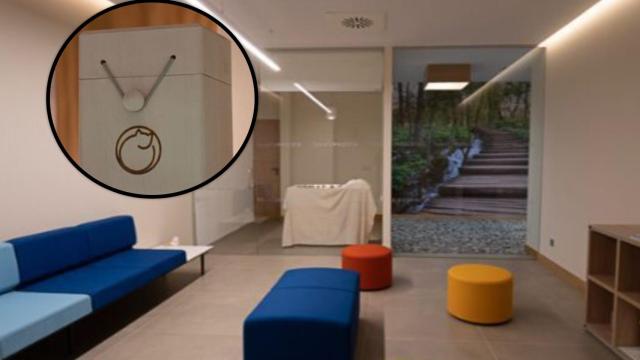 Fotografía de una de las salas del tanatorio