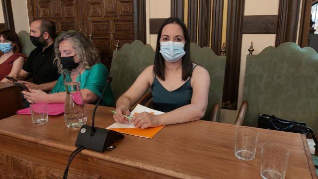 Cruz Lucas, portavoz y concejala del Grupo Municipal de Ciudadanos en el Ayuntamiento de Zamora