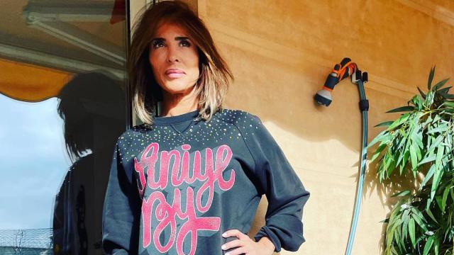 La presentadora vive en este ático desde hace tres años.
