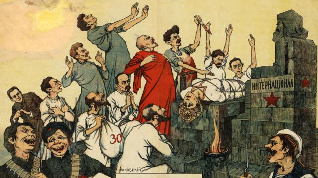 Cartel de la III Internacional Comunista (1920).