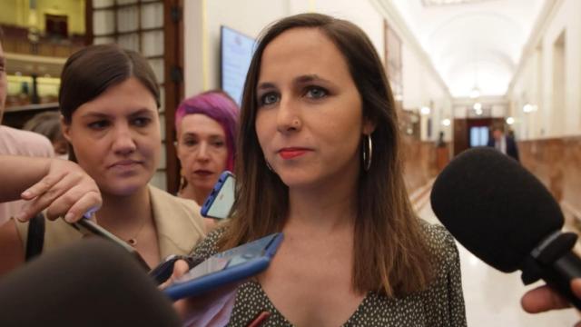 Ione Belarra, esta semana en el Congreso.