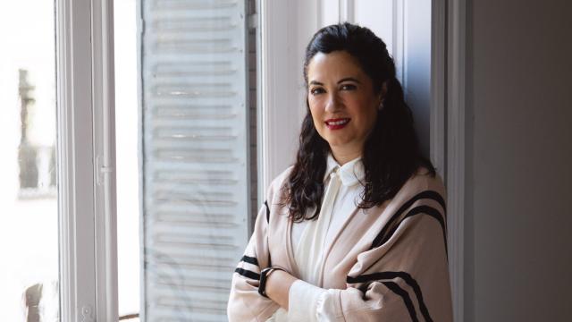 La periodista Amaya Ascunce.