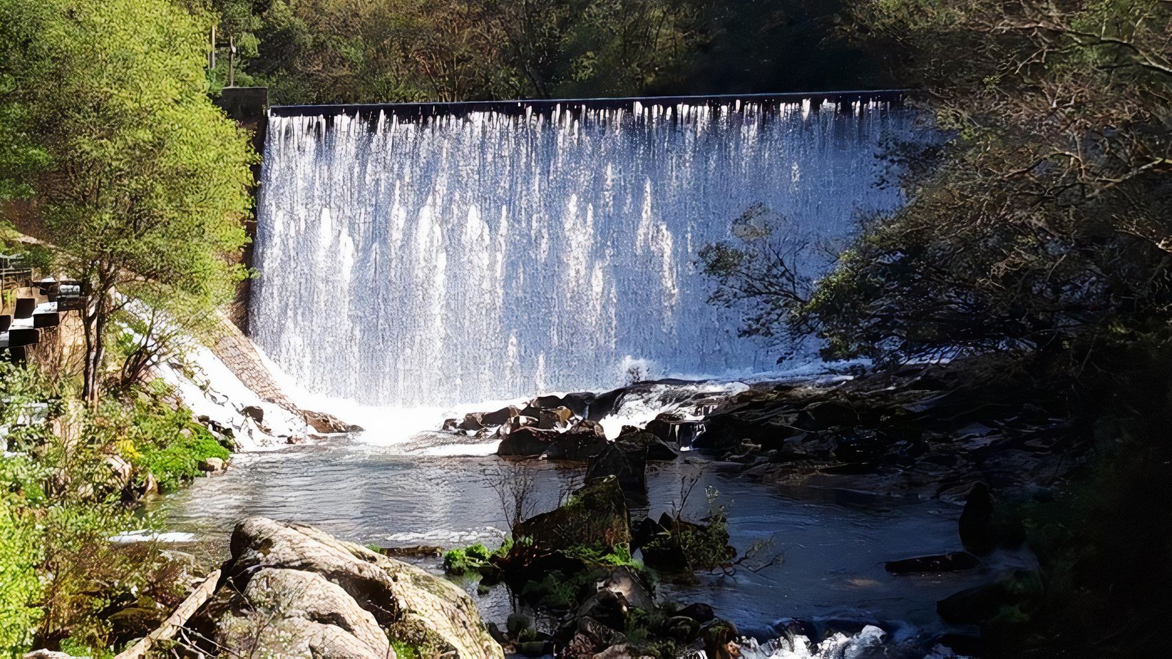 Presa do Inferno, en Soutomaior (Pontevedra).