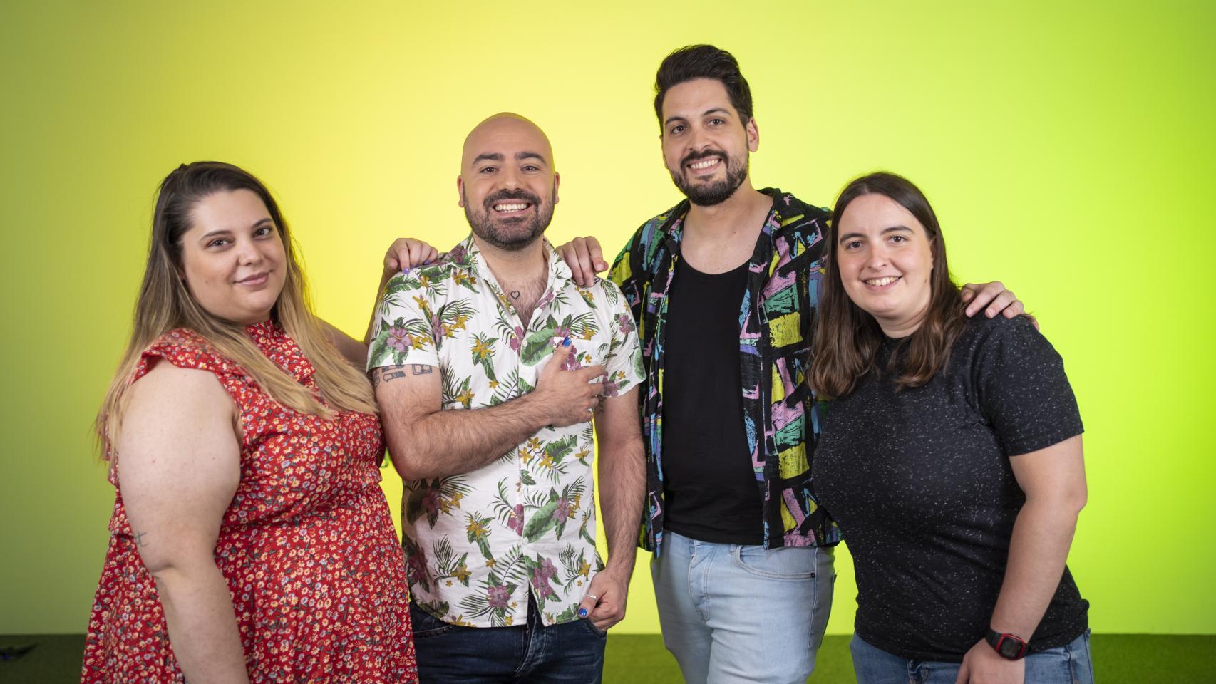 Laura Ortiz, Juanma Fernández, Noé Guzmán y Rocío Muñoz