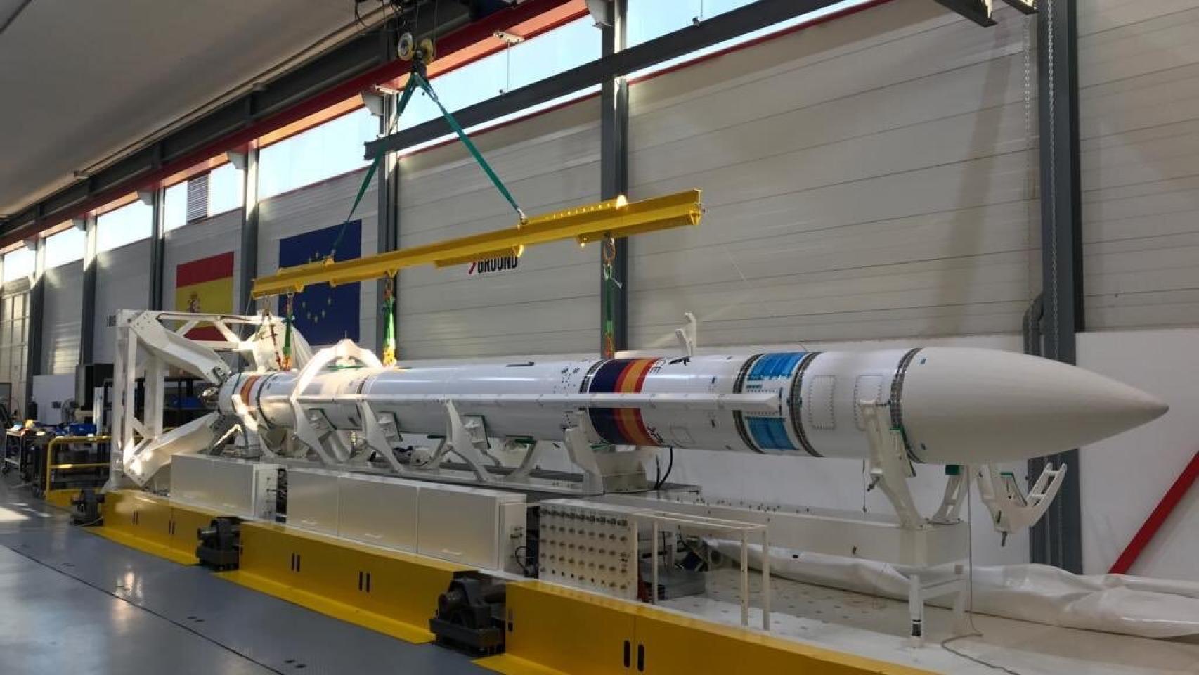 El 'Miura' es el cohete que está desarrollando desde Elche PLD Space, como ejemplo de la mayor importancia de la industria aeronáutica.