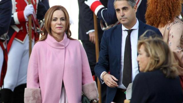 Silvia Clemente y Javier Nieto, en un evento oficial