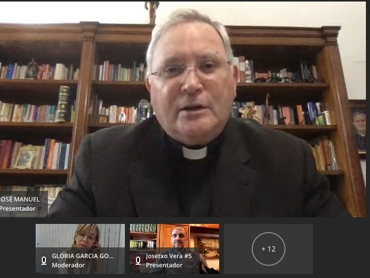 El obispo de Cartagena y presidente de la Comisión Episcopal para las Comunicaciones Sociales, monseñor José Manuel Lorca