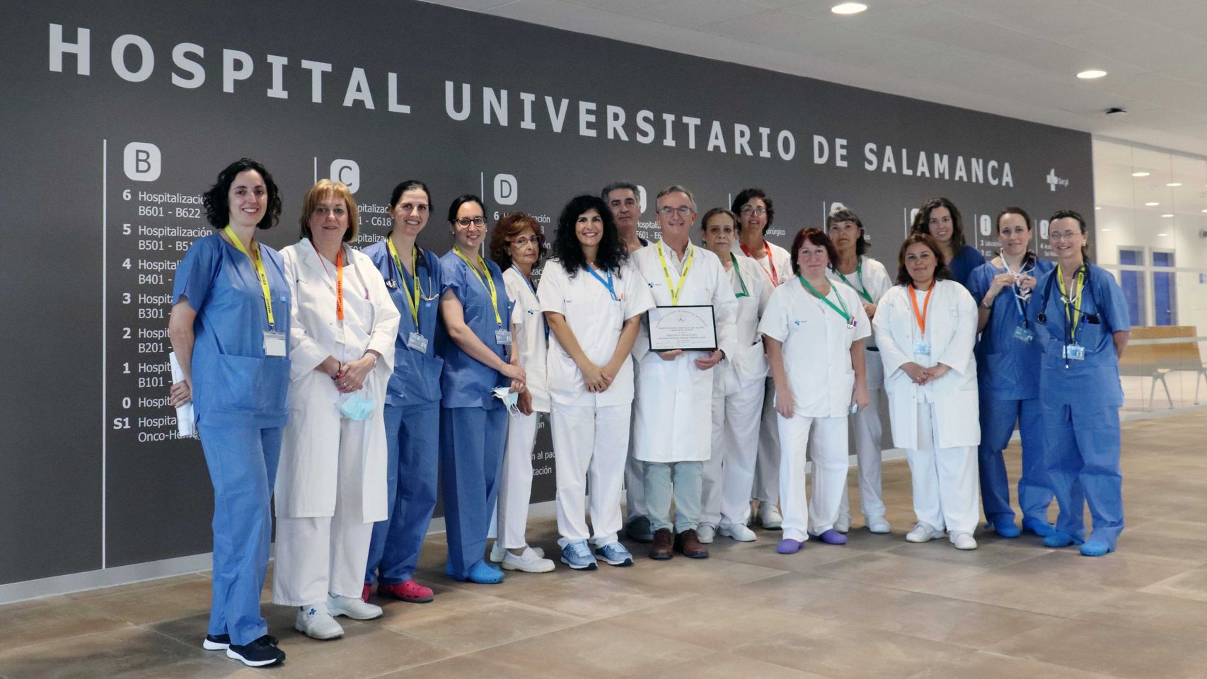 El servicio de Cirugía Torácica del Hospital de Salamanca