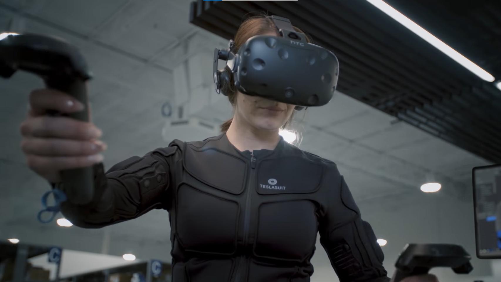 Traje de realidad virtual