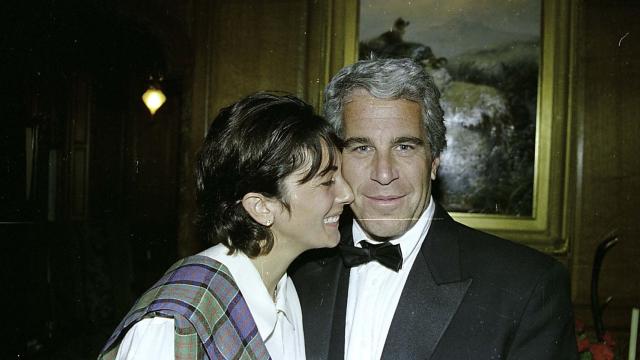 Ghislaine Maxwell y Jeffrey Epstein.