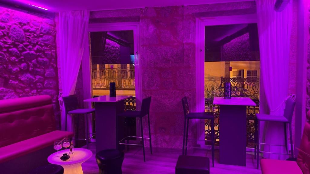 La parte de arriba de la Coctelería Nirvana.