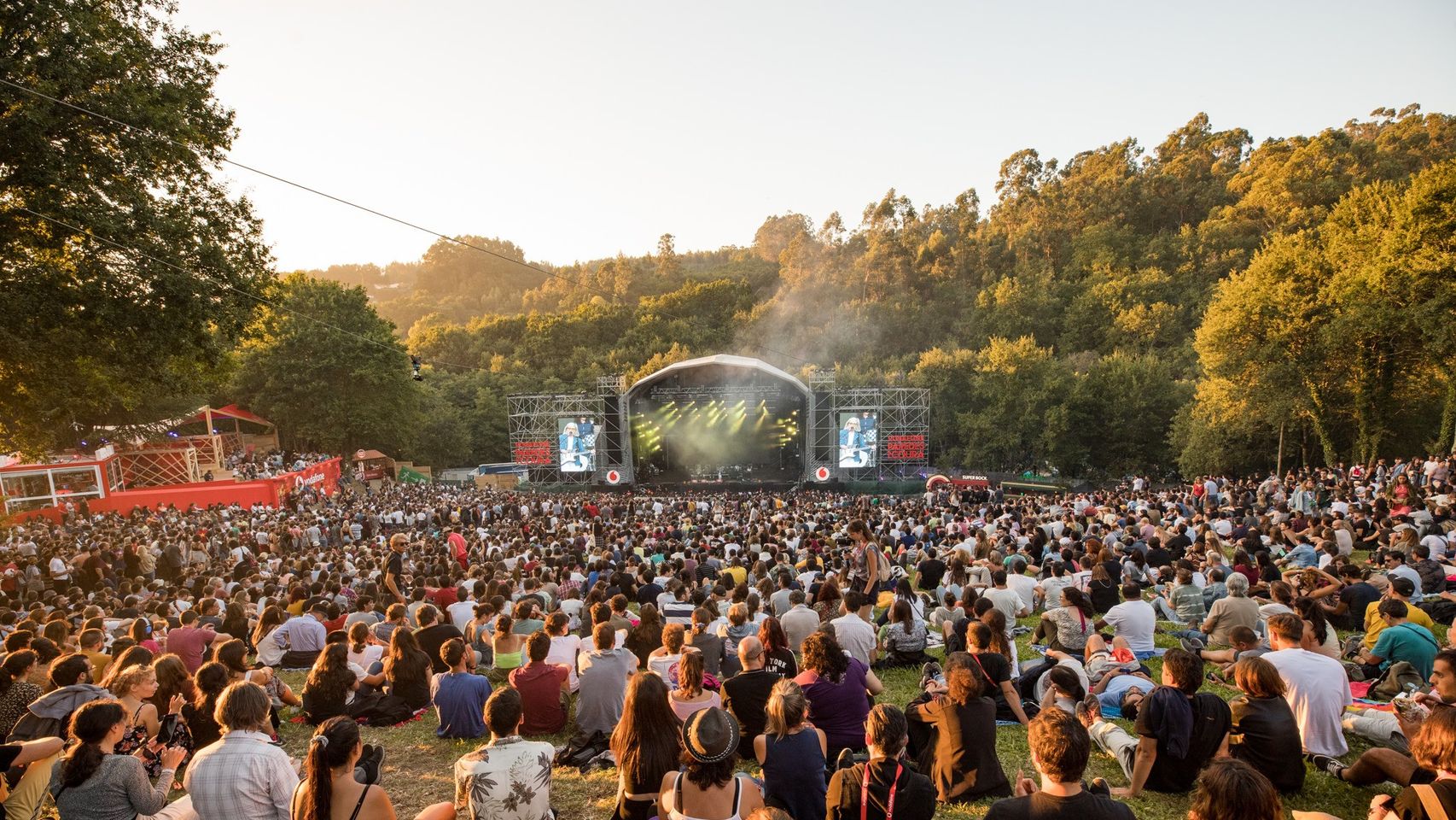 Festival Paredes de Coura, de música alternativa.