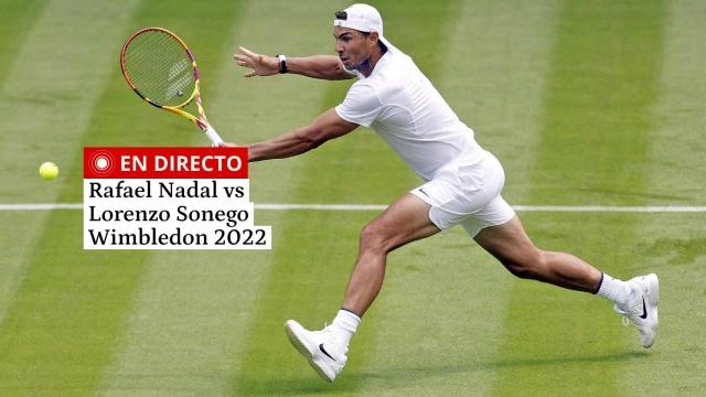 Nadal - Sonego, Wimbledon en directo