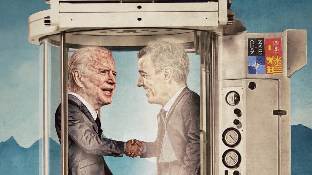 Sánchez en la cumbre: el presidente hipobárico.