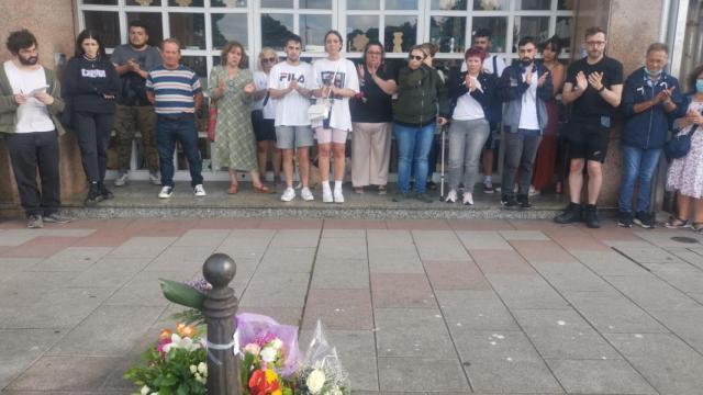 Imagen de archivo de un acto homenaje a Samuel Luiz.