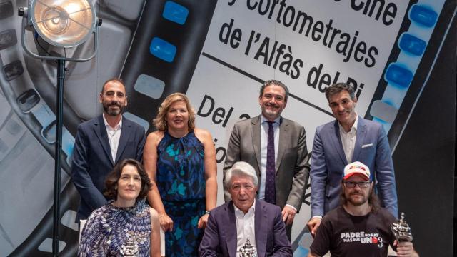 Gala de la 34 edición del Festival de Cine de l'Alfàs del Pi.