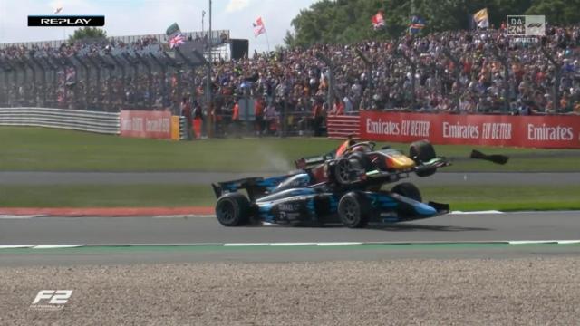 El halo le salva la vida a Nissany: brutal accidente en Fórmula 2