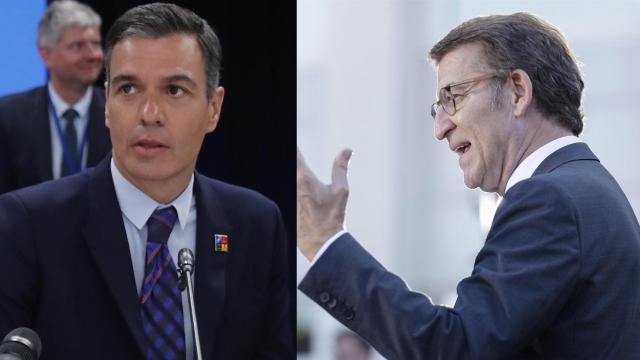 Sánchez dice que los 'poderes' quieren 'derrocar' al Gobierno y Feijóo le pide dejar las 'conspiraciones'
