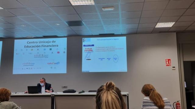 Fotografía de una clase.