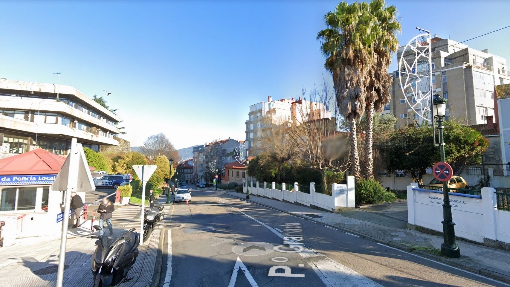 Paseo de Granada en Vigo.