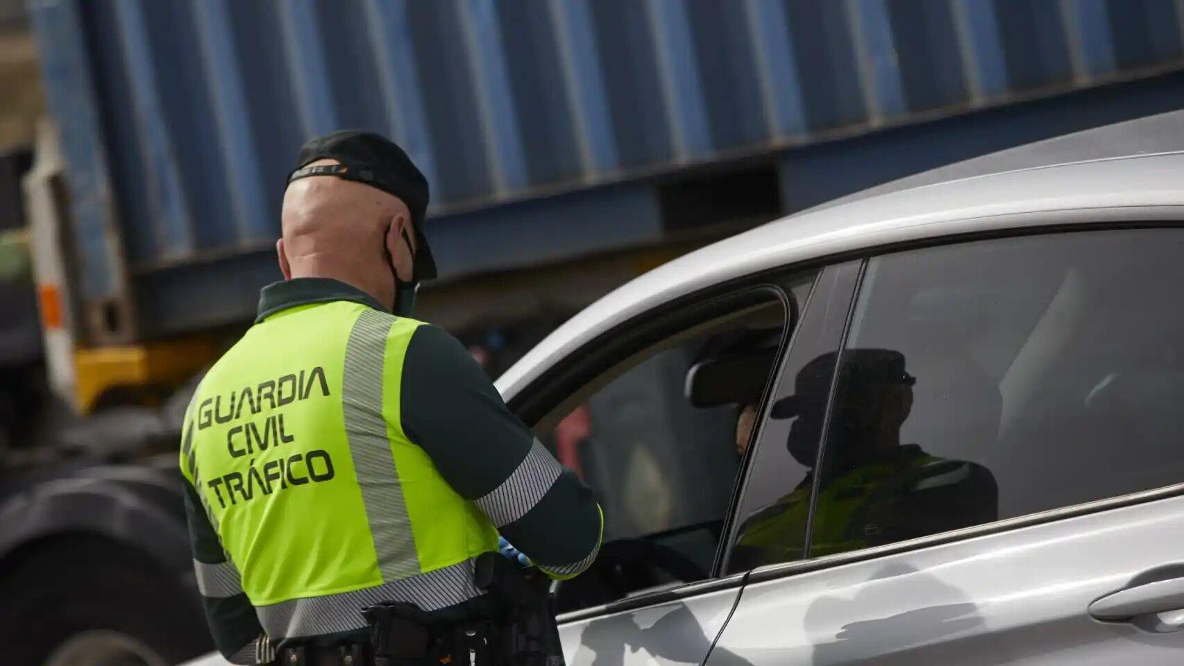 Multa de la Guardia Civil de Tráfico