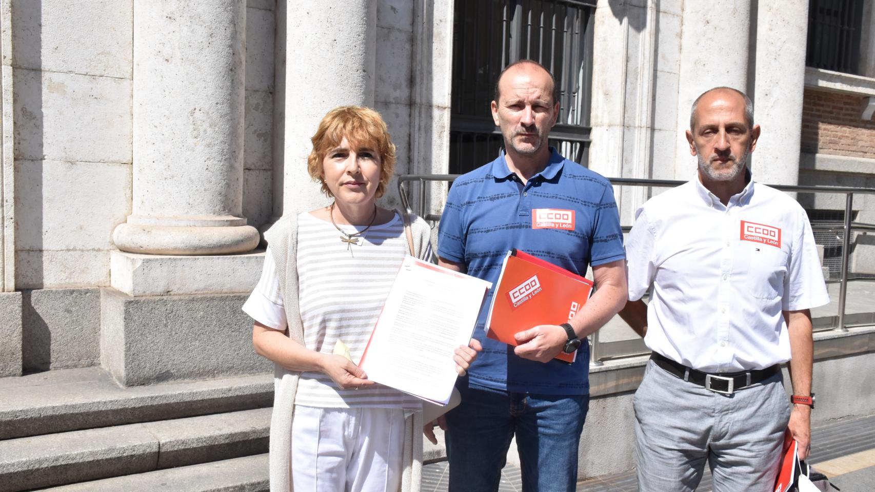 Ana Fernández de los Muros, Ernesto Angulo y José Ramón Jiménez