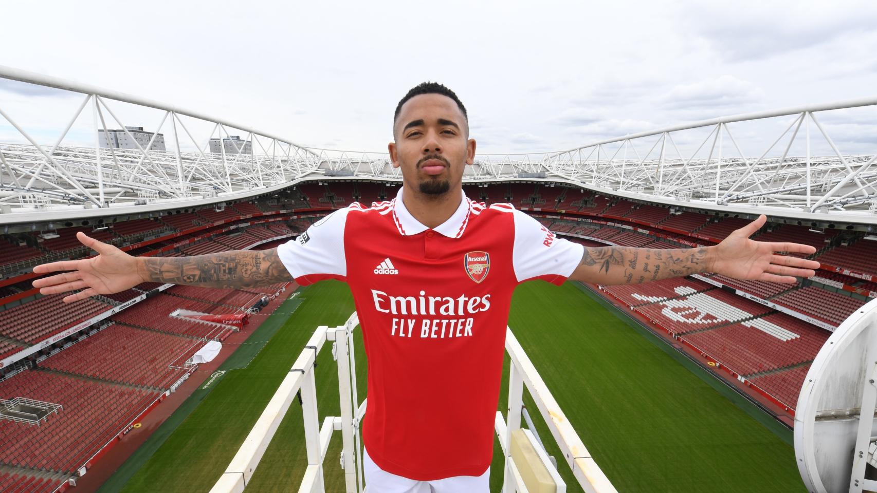 Gabriel Jesús ficha por el Arsenal por 52 millones de euros