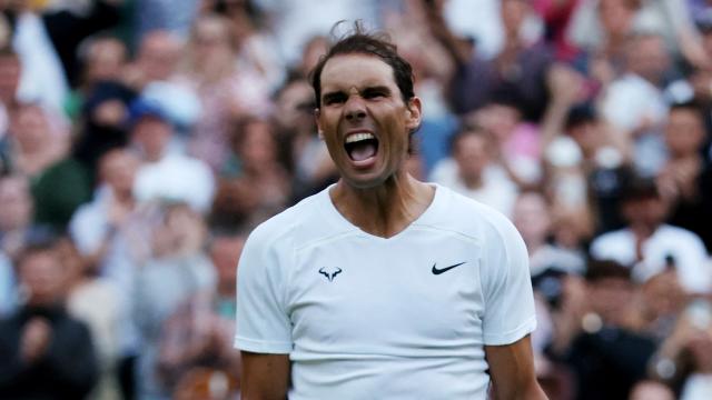 Nadal en Wimbledon 2022