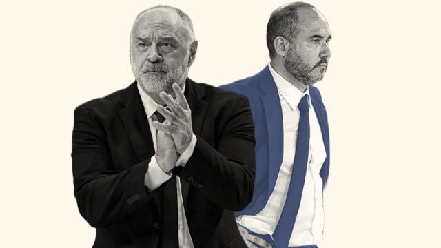 Pablo Laso y Chus Mateo