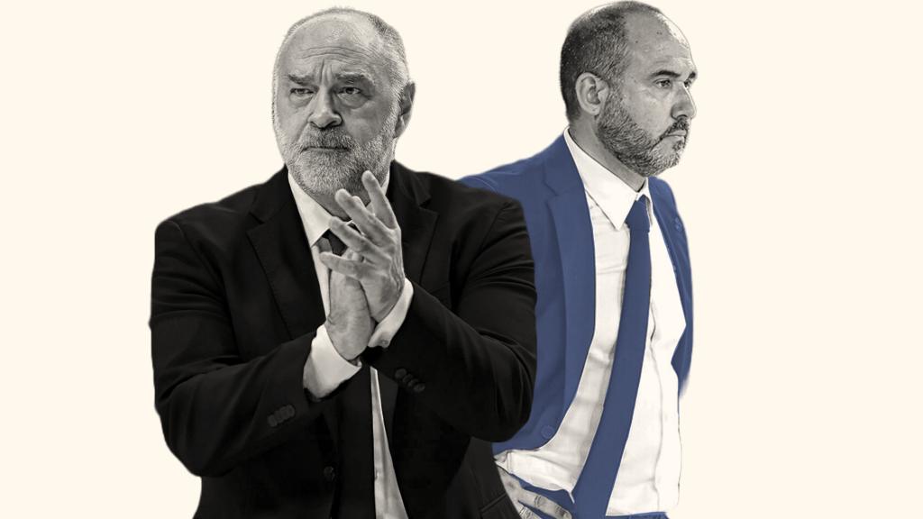 Pablo Laso y Chus Mateo
