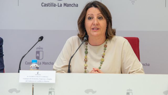 Patricia Franco, consejera de Economía de Castilla-La Mancha.