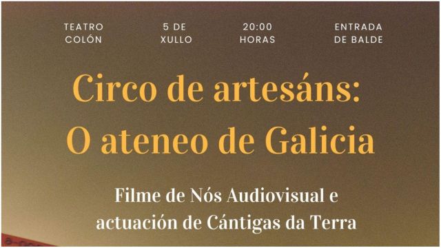 El Círculo de Artesanos de A Coruña estrena un documental sobre sus 175 años de vida