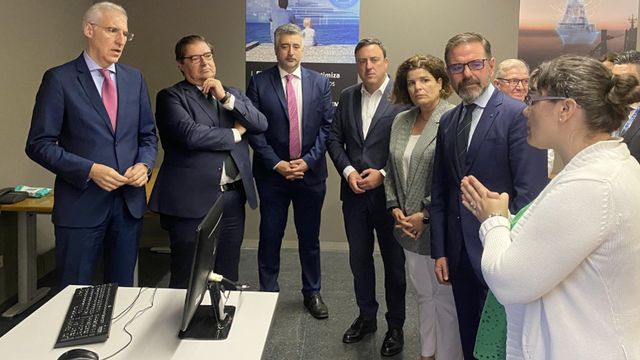El Campus Industrial de Ferrol inaugura el Aula Navantia-Siemens.