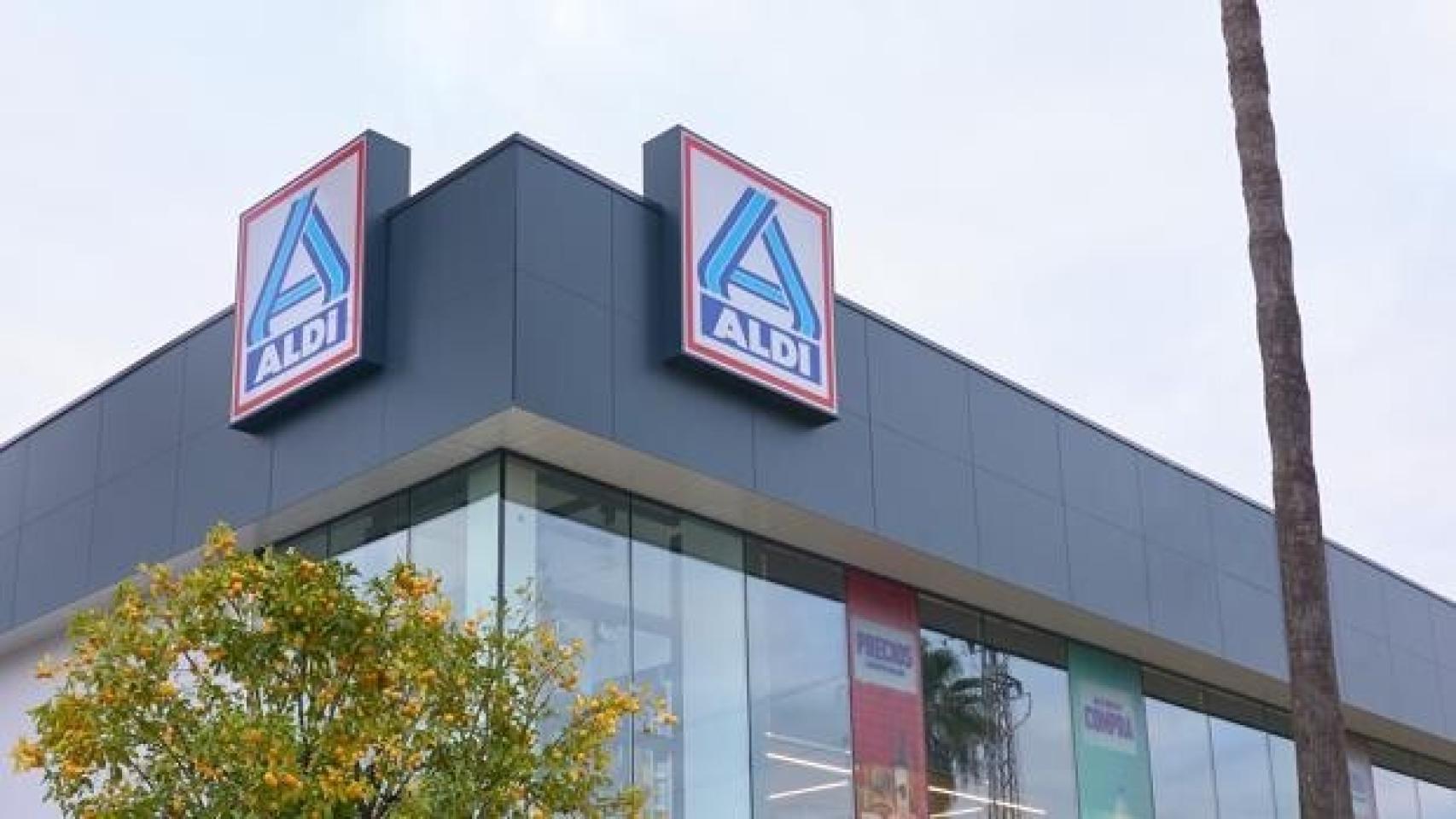 Fachada de Aldi.